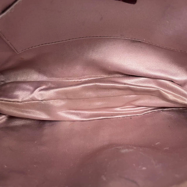 Gucci Jeweled Dragon Bag Purple Crocodile and GG Velvet Bamboo Chain Strap Shoulder Bag