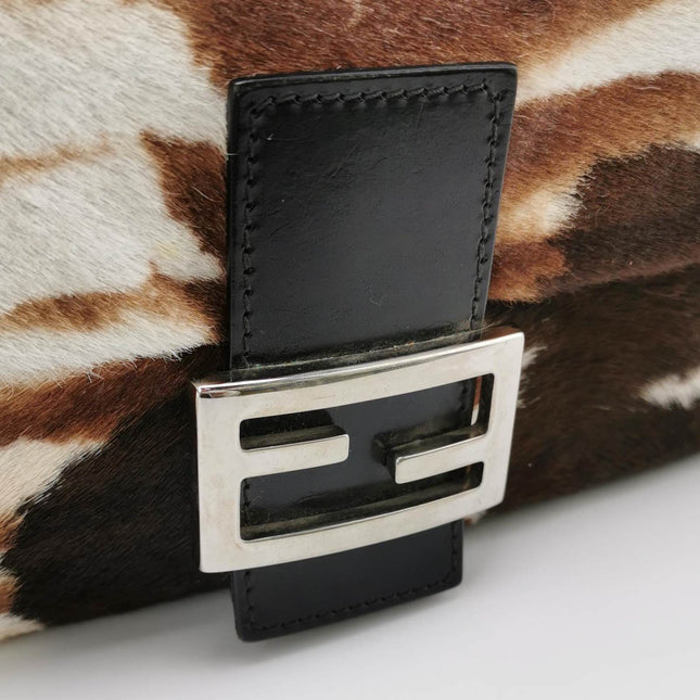 Sold Fendi Baguette Pony-hair Style Calfskin Leather in Horse Print