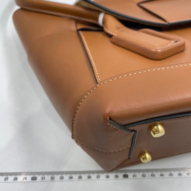 Bottega Veneta Arco Tote Bag Medium Tan Brown Leather 33