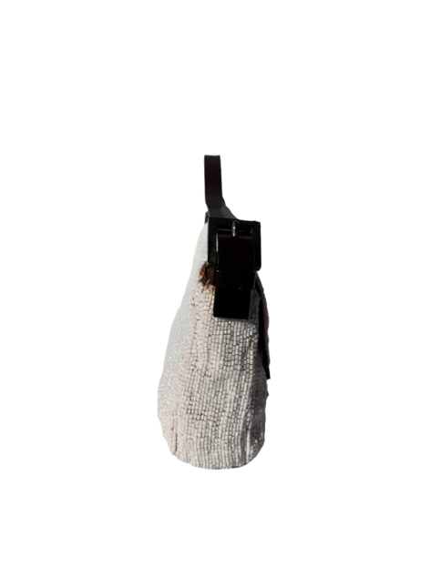 Sold FENDI Baguette White beads