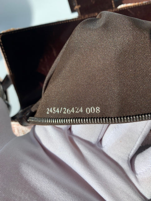 Sold FENDI Baguette White beads