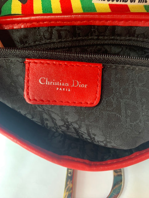 Sold Dior Saddle bag Bob Marley Design by John Galliano