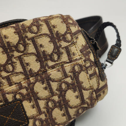 Dior Flight Medium Brown Oblique Monogram Shoulder Bag