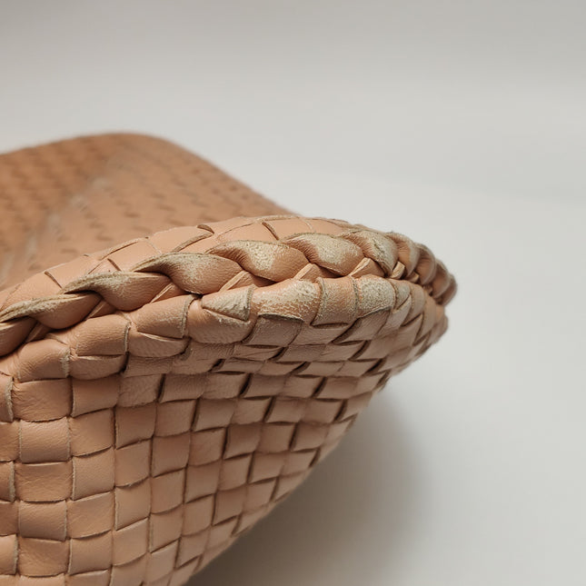 Bottega Veneta Veneta Hobo Beige Almond Brown 47cm