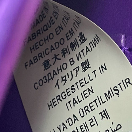 Versace La Medusa Mini Crystal Embellished Top Handle Bag in Purple