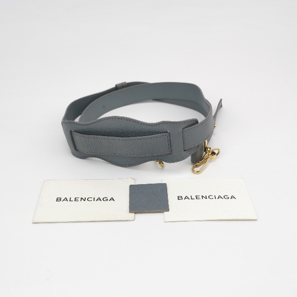 Sold Balenciaga City Bag Grey with Gold hardware Mini Crossbody Bag
