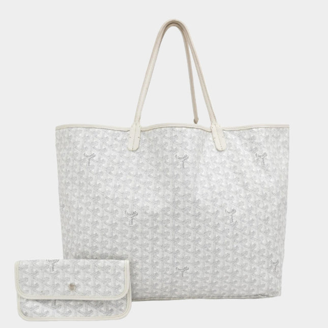 Goyard Saint Louis GM Tote Large White-Luxbags