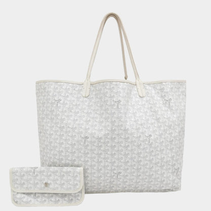 Goyard Saint Louis GM Tote Large White-Luxbags