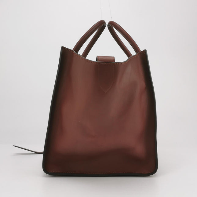 Celine Phantom Mini Burgundy Leather 30cm