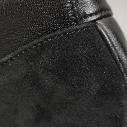 Louis Vuitton Avant-Garde Pochette Clutch Suede Leather Crystal Logo, 2011