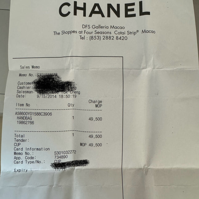 Sold Chanel Classic Flap Jumbo Black Caviar Leather Double Flap with Silver Hardware, 2014