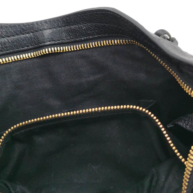 Sold Balenciaga City Bag Black with Gold hardware Small Crossbody Bag