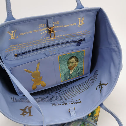 Louis Vuitton x Jeff Koons Masters Van Gogh Neverfull MM Tote Medium
