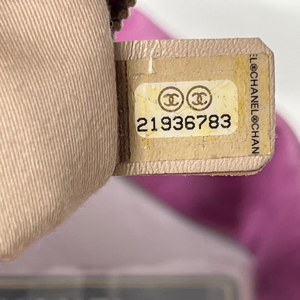 Chanel Large Girl Jacket Bag Lilac Tweed Shoulder Bag 2015