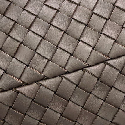 Bottega Veneta Cabat Tote Intreccio Leather Multicolor Brown Burgundy Beige 42cm