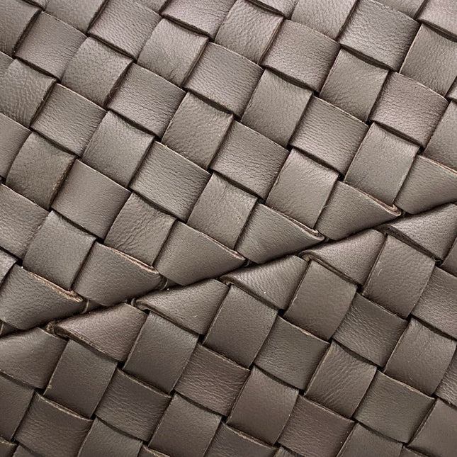 Bottega Veneta Cabat Tote Intreccio Leather Multicolor Brown Burgundy Beige 42cm