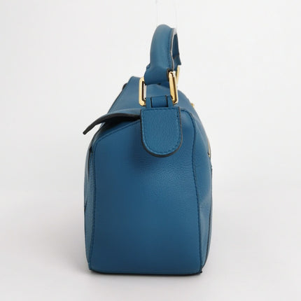 Loewe x Spirited Away Studio Ghibli Collection Puzzle Small Blue Crossbody Bag