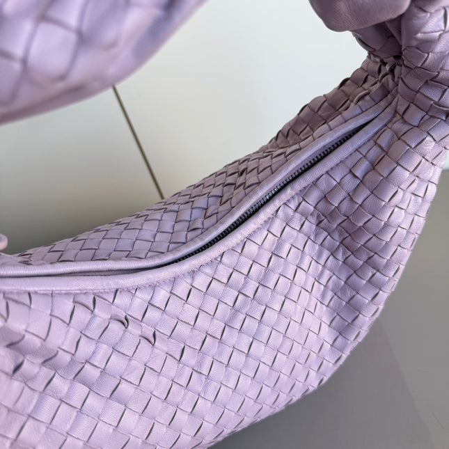 Bottega Veneta Hobo Bag Lambskin leather Lilac Purple Large 47cm