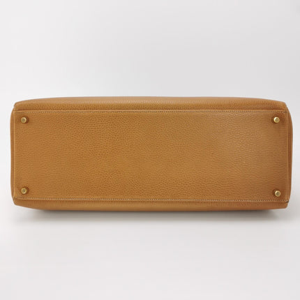Hermes Kelly 40 Retourne Gold Togo Leather Gold Hardware 1993
