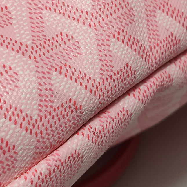 Goyard Artois Tote PM Medium Pink With Zipper and Reinforced Corners 2018