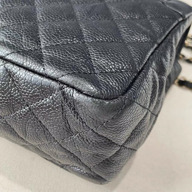 Chanel Paris Limited Medium Black Caviar Leather Gold Hardware 2015-16