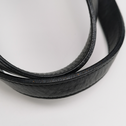 Chanel Travel Line Boston /Bowling Bag 2002 -2003 Black Fabric Shoulder Bag