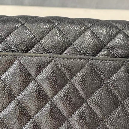 Chanel Paris Limited Medium Black Caviar Leather Gold Hardware 2015-16