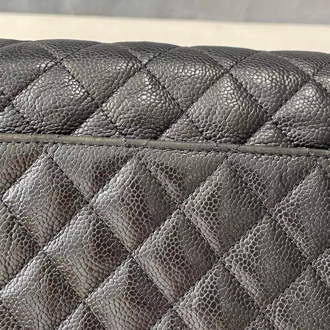 Chanel Paris Limited Medium Black Caviar Leather Gold Hardware 2015-16