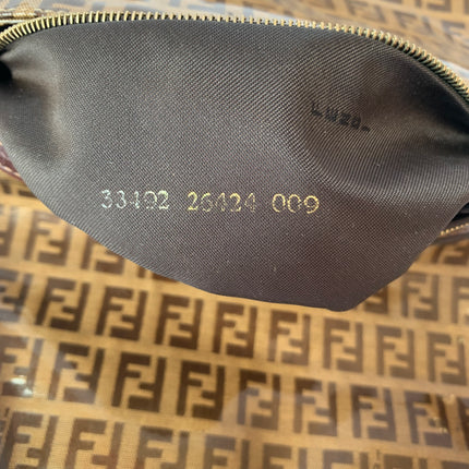 Sold FENDI Baguette Zucchini Print Patent Leather