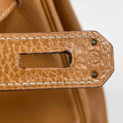 Hermes Kelly 40 Retourne Gold Togo Leather Gold Hardware 1993