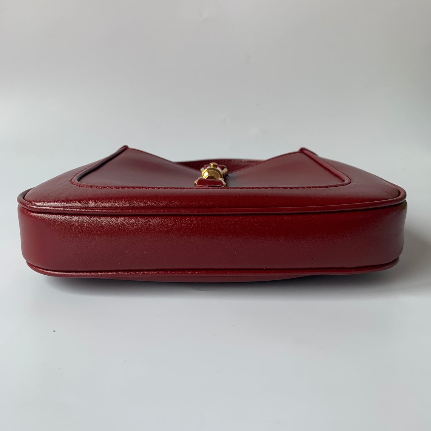 Sold Gucci Jackie 1961 Mini Burgundy Leather Bag