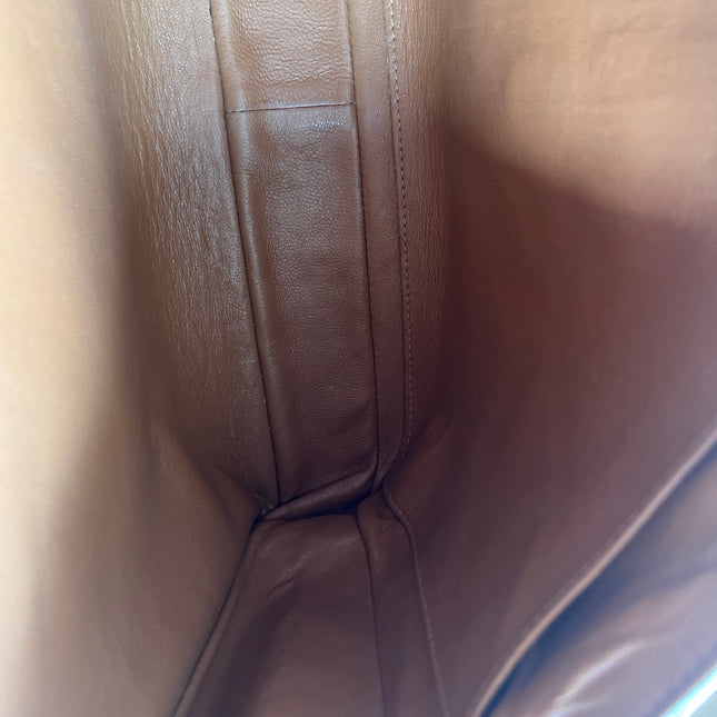 Sold Chanel Double Sided Classic Flap Caramel Leather Handbag