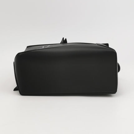 Loewe x Suna Fujita Lemur Puzzle Edge Small Black Leather Crossbody Bag