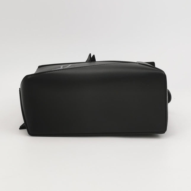 Loewe x Suna Fujita Lemur Puzzle Edge Small Black Leather Crossbody Bag