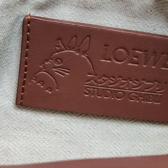 Loewe x Howl's Moving Castle Studio Ghibli Puzzle Calcifer Small Tan Caramel