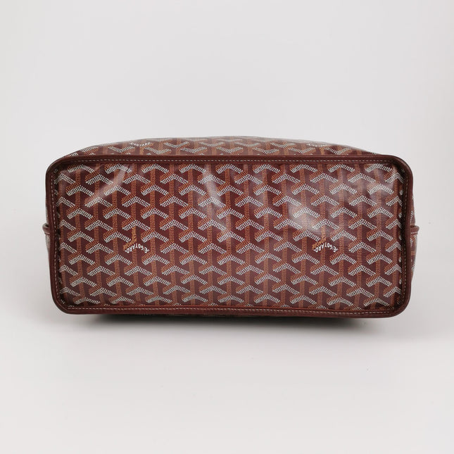 Goyard Anjou PM Medium Tote Burgundy Reversible Leather Lining