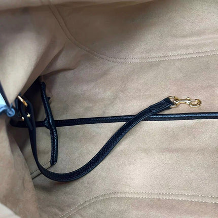 Sac porté épaule Gucci Softbit Maxi en cuir de veau noir