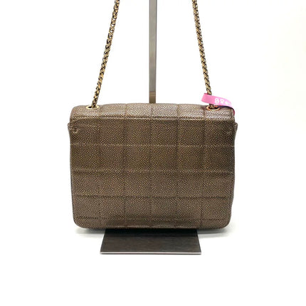 Chanel Paris Byzance Limited Edition Gold Caviar Leather Black Jewel Lock