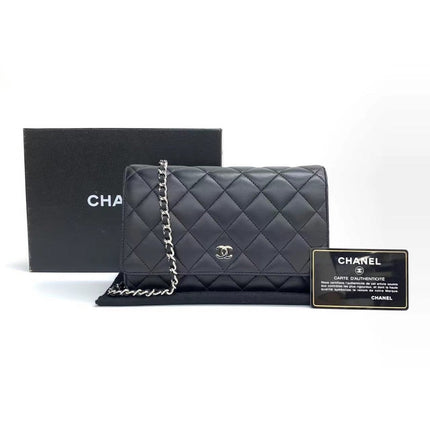 Sold Chanel Wallet On Chains WOC Timeless/ Classic Black-Luxbags