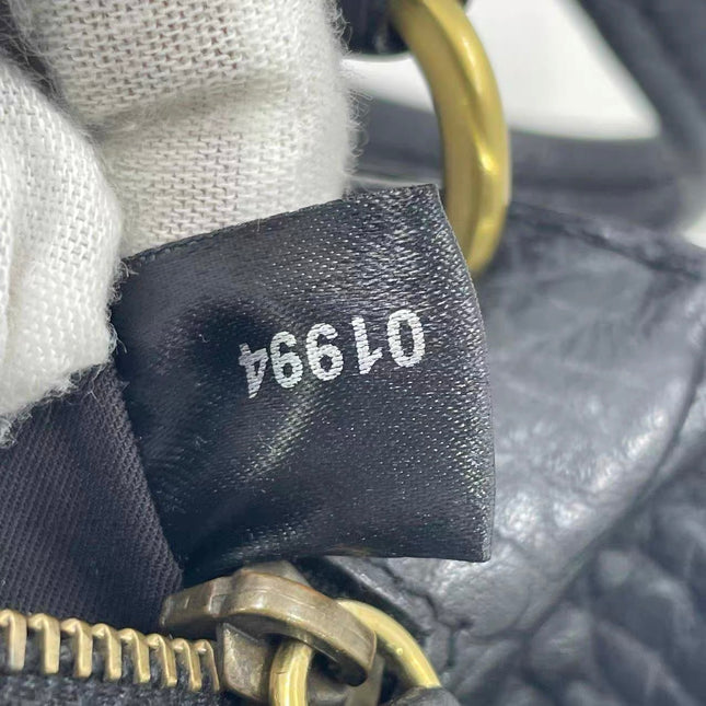 Prada Zebra Print Ponyhair Calfskin Leather Handbag