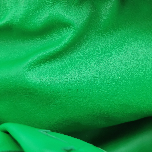Bottega Veneta Teen Jodie Leather Green Medium