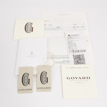 Goyard Saint Louis Tote PM Medium Black French Bulldog