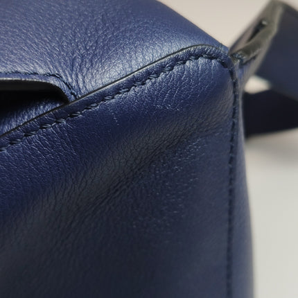 Loewe x Howl's Moving Castle Studio Ghibli Calcifer Puzzle Belt Bag Small Navy