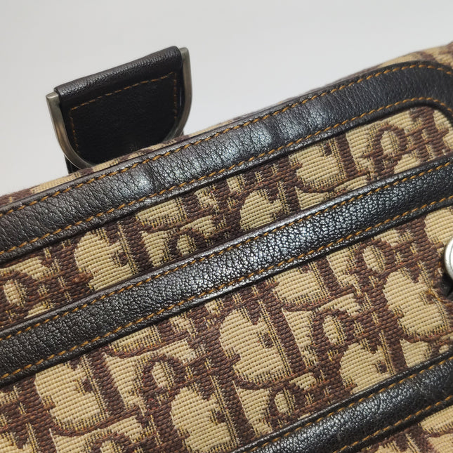 Dior Flight Medium Brown Oblique Monogram Shoulder Bag