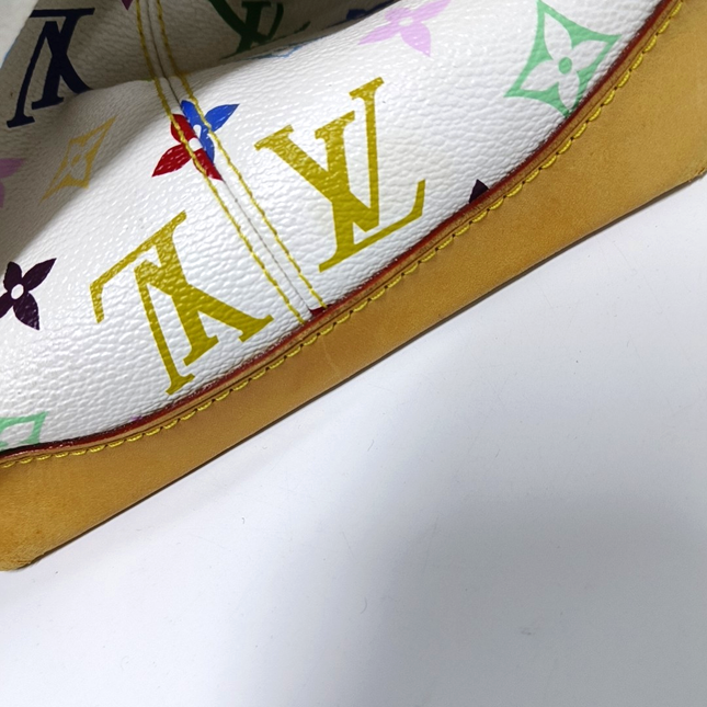 Louis Vuitton x Takashi Murakami Ursula Shoulder Bag White Multicolor