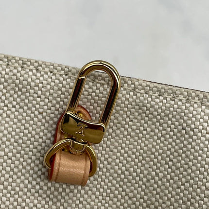 Louis Vuitton OnTheGo Large Hotel Labels Brown Monogram Crossbody Tote