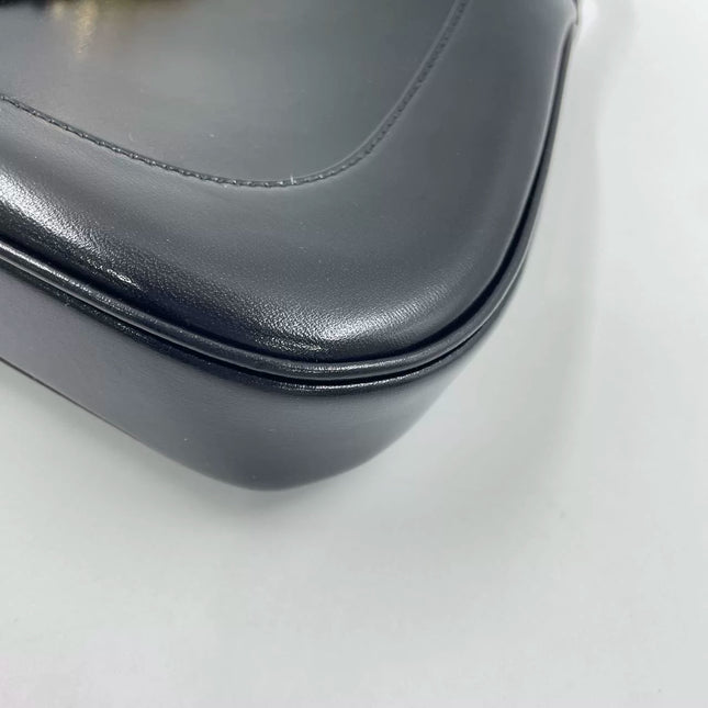 Gucci Jackie 1961 Black Leather Bag Small No Strap