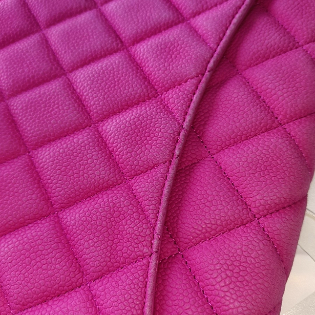 Chanel Envelope Clutch with Chains Pink Caviar Leather, 2013-2014