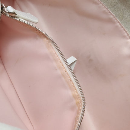 FENDI Baguette 1997 Zebra-Stripe Sequin White and Silver