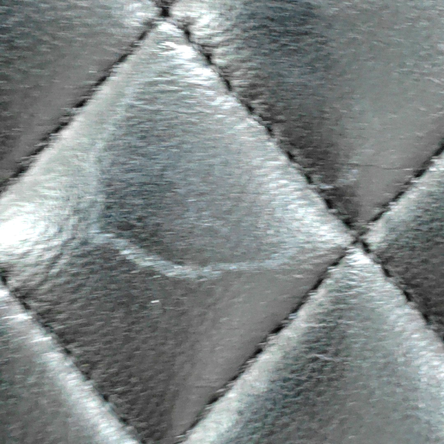 Chanel Timeless Classic Flap Medium Black Lambskin Leather Silver Hardware, 2008-2009